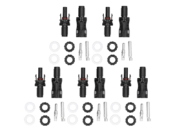Conjuntos de Conectores de Ramificação Solar Primerox uv Ip68 macho fêmea para painéis fotovoltaicos 5pcs