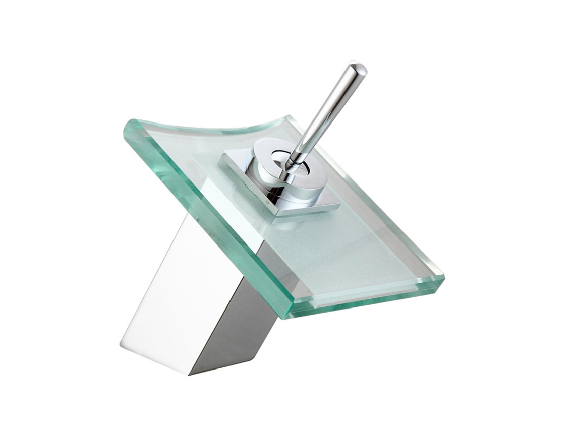Torneira para Lavatório com Cascata de Cristal Modelo Tigris UNIVERSAL DE GRIFERÍA