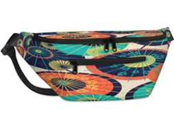 Bolsa Transversal Unissex Tropicallife com Estampa de Guarda chuva Japonês 38 X 25 9 X 19 Cm Design Pa Imperme