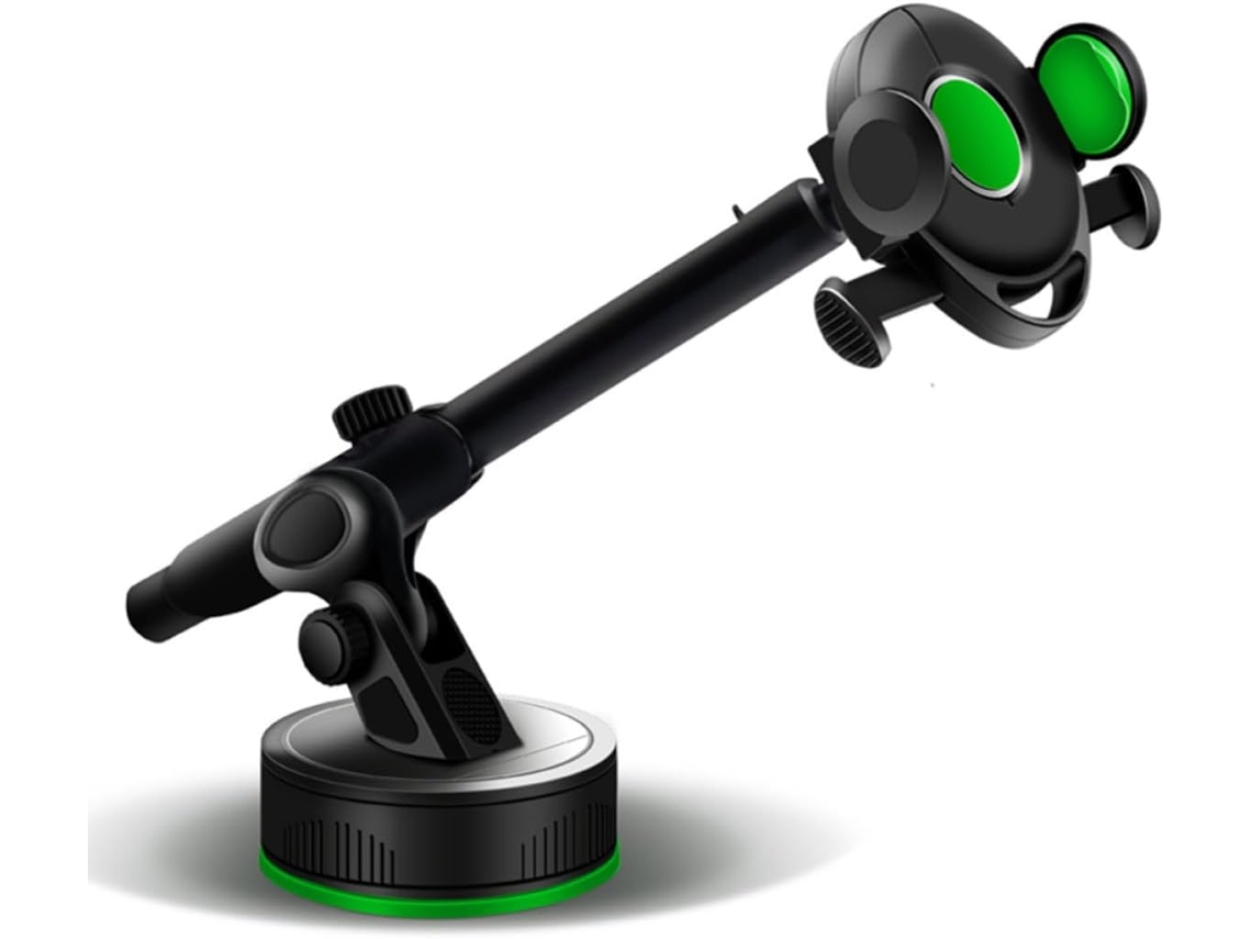 Suporte Para Celular Veicular Com Ventosa E Braço Telescópico Extralongo.