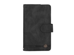 Capa Protetora LAXISCREED de Couro Pu Zipper Flip
