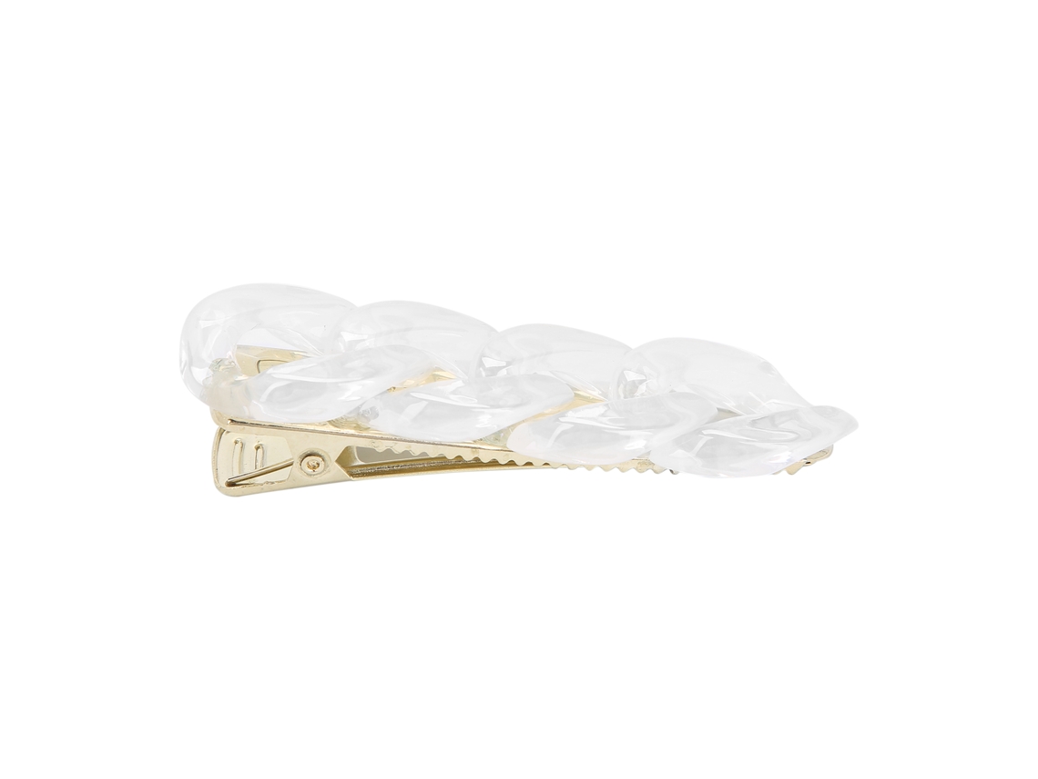 2026 pinzas de Pelo Sin Doblar Con Diseño de Cadena Decorativa para Mujeres Y Niñas, Transparentes, Accesorios de Pelo para Flequillo