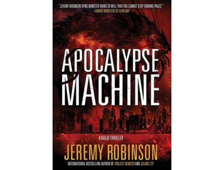 Livro Apocalypse Machine de Jeremy Robinson (Inglês - Capa Dura)