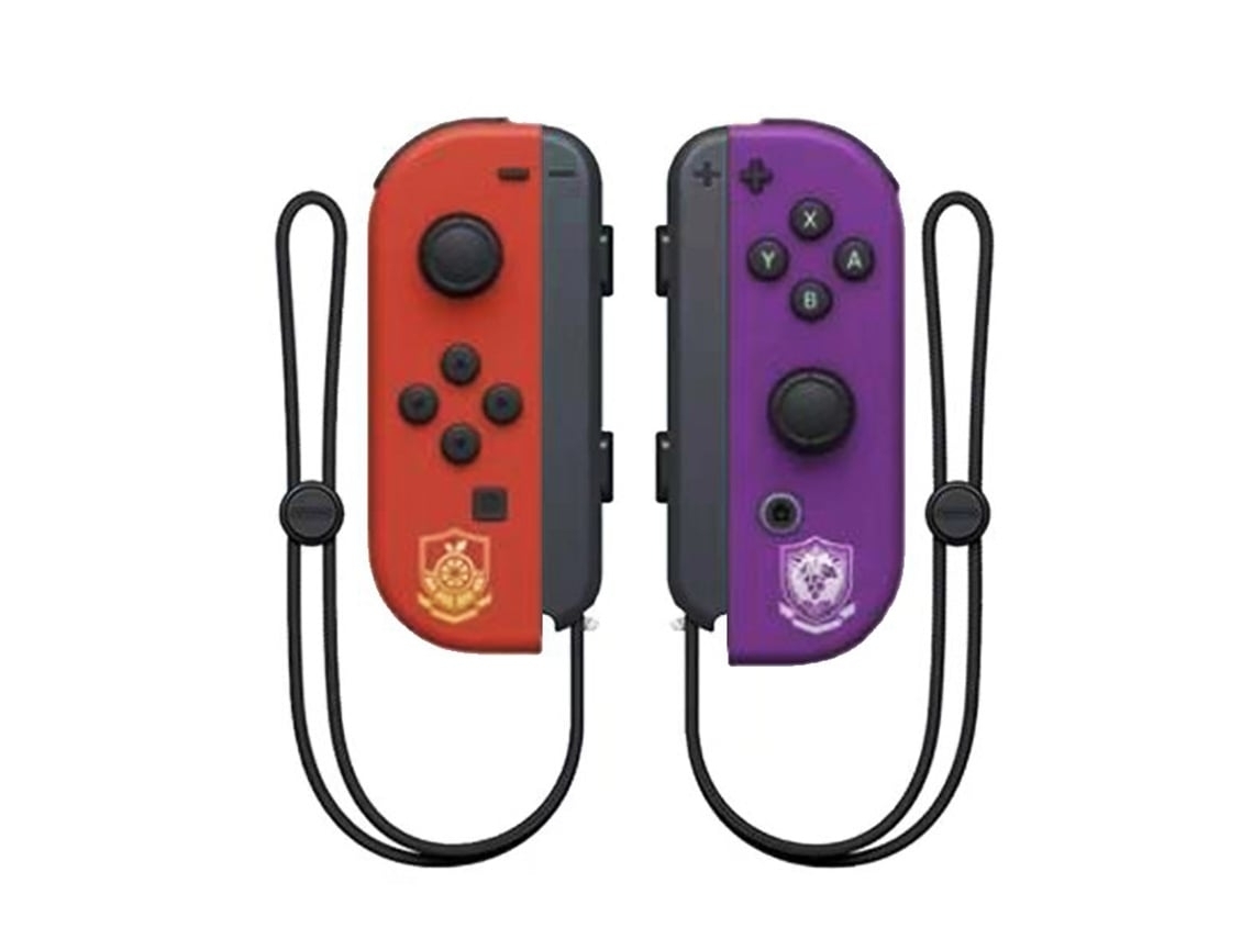 Comandos Joy-con Pokémon Scarlet/violet Não Originais Compatíveis Com Nintendo Switch - Par De Controladores Com Alças