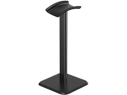 Suporte Para Fones De Ouvido, Preto E Branco, 23x 10, 5cm Preto