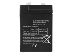 Bateria Recarregável Selada De Substituição 6v 4.5ah/3-fm-4.5/20hr Para Acumulador