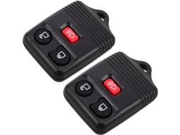 Chave Remota De Substituição Para Carro, 2 Peças, Compatível Com Ford.