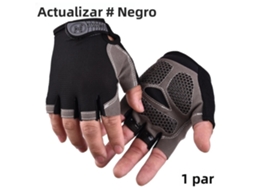 Luvas de Ciclismo MDUG, Impacto, Meio Dedo, Gel (G)