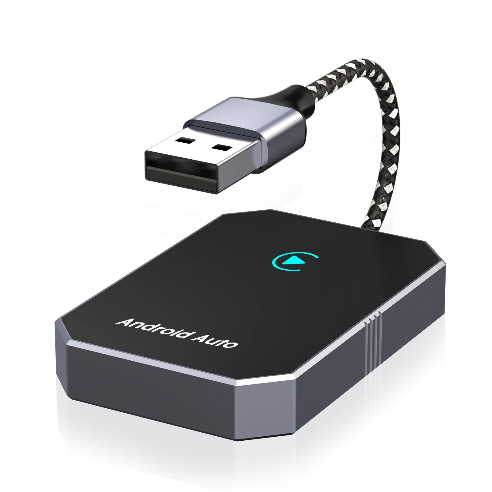 Adaptador Refinado Auto 2 Em 1 Sem Fio Adequado Para Carplay E Android Lurelia