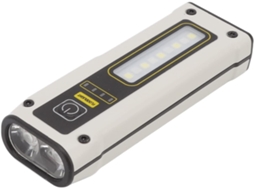 Mini Lanterna B59, Led Multifuncional Em Abs Com Dupla Fonte De Luz,