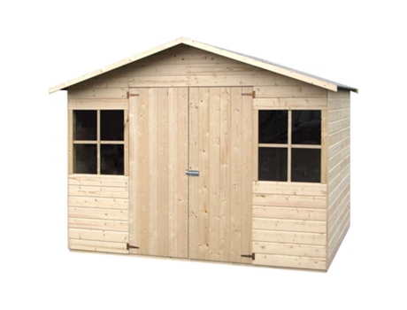 Abrigo de Jardim - Fresno 12 mm 272 x 182 cm 4.96 m² DECOR ET JARDIN