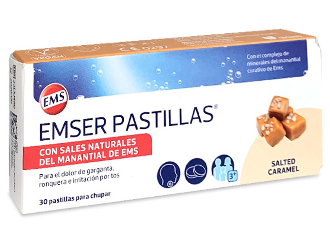 Caramelo-Sal 30 Pastilhas EMSER