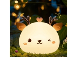 Luminária de Cabeceira Pequena Corça 1800Mah ZMDECQNA