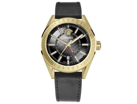 Relógio Versace Swiss® V Code Gmt Veafa0224 Versace By Swiss