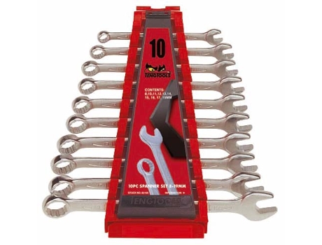 Conjunto de chaves combinadas TENGTOOLS 117430108 6510A