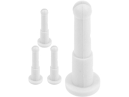 Packove Conjunto de 4 Pinos de Papel para Queixeira Oculos, Acessórios de Optometria, Ferramentas de Fixação Plástica para