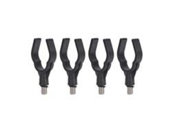 4pcs suporte flexível para vara de pesca, plástico, durável S/MARCA
