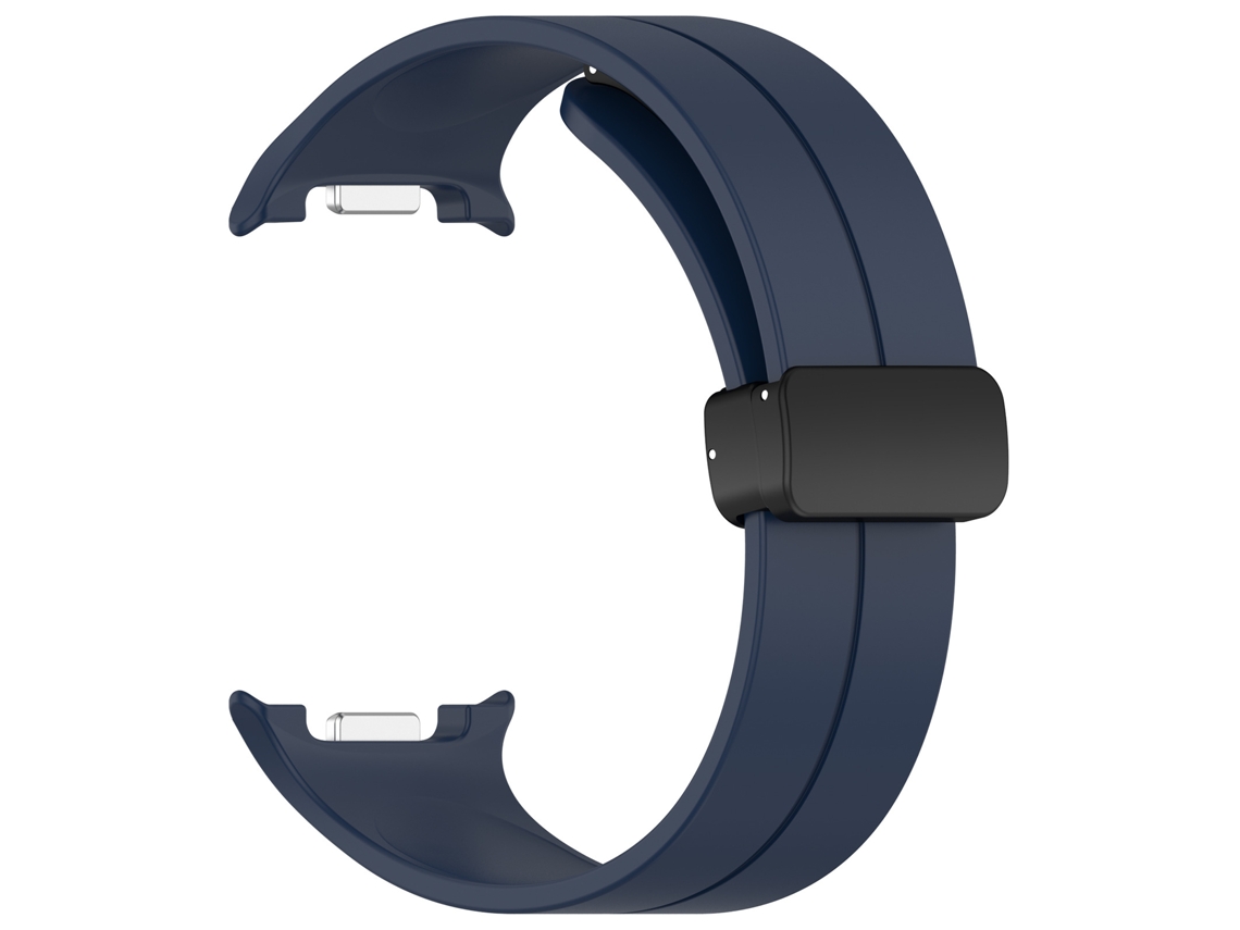 Pulseira Compatível Com Samsung Galaxy Watch9, Pulseira Desportiva Em Silicone Macio. Azul Hexinyigjly