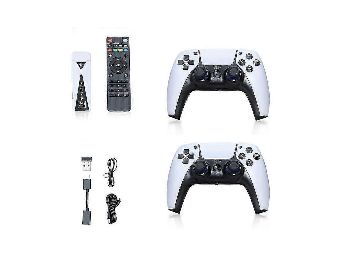 Console De Videogame U10 De 64 Gb, Mais De 10.000 Jogos, Player Portátil Retrô 4k Com Controle Sem Fio Ly Ebike