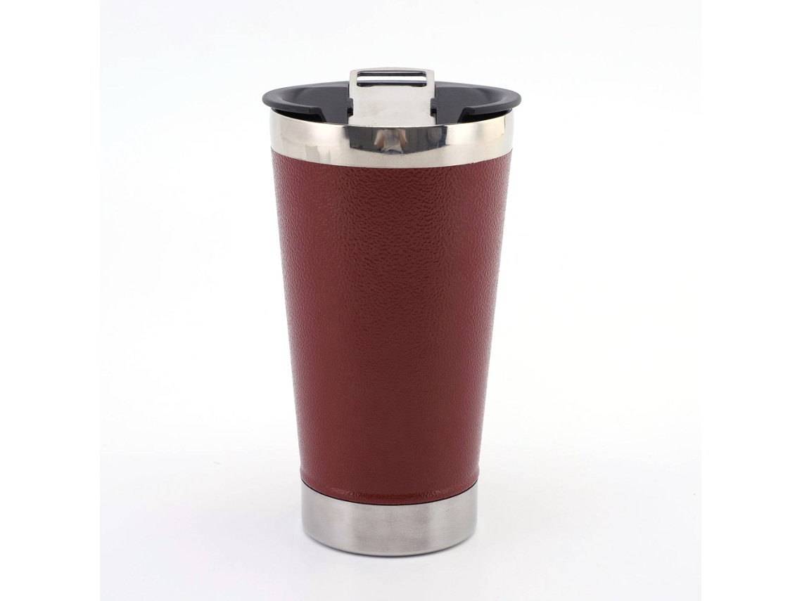 Ferramenta Copo de Cerveja com Saca-Rolhas Caneca Térmica Aço Inoxidável Martelo Vermelho 20 Onças Abridor Garrafas C UISAVE