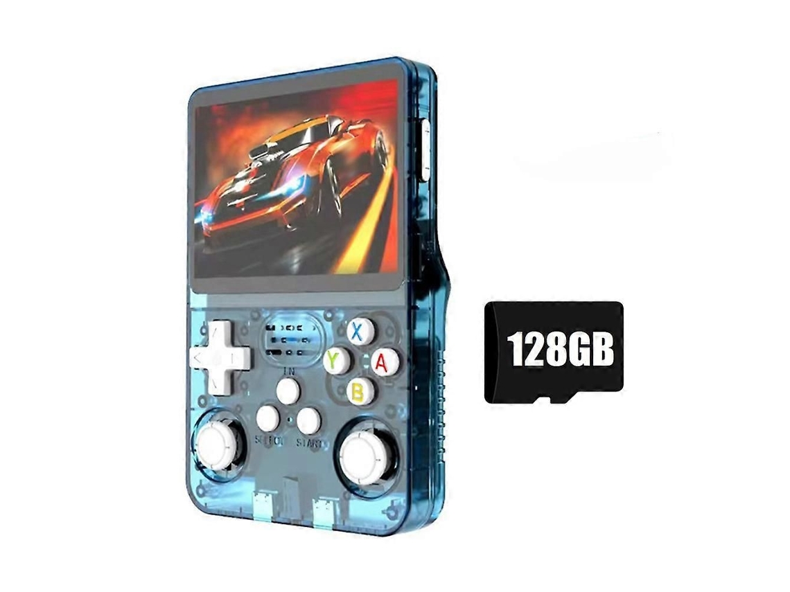 K36s R36s Retro Game Console 128gb Sistema Linux 3.5 Polegada Ips Tela Wifi Portátil Pocket Playe GOKOCO