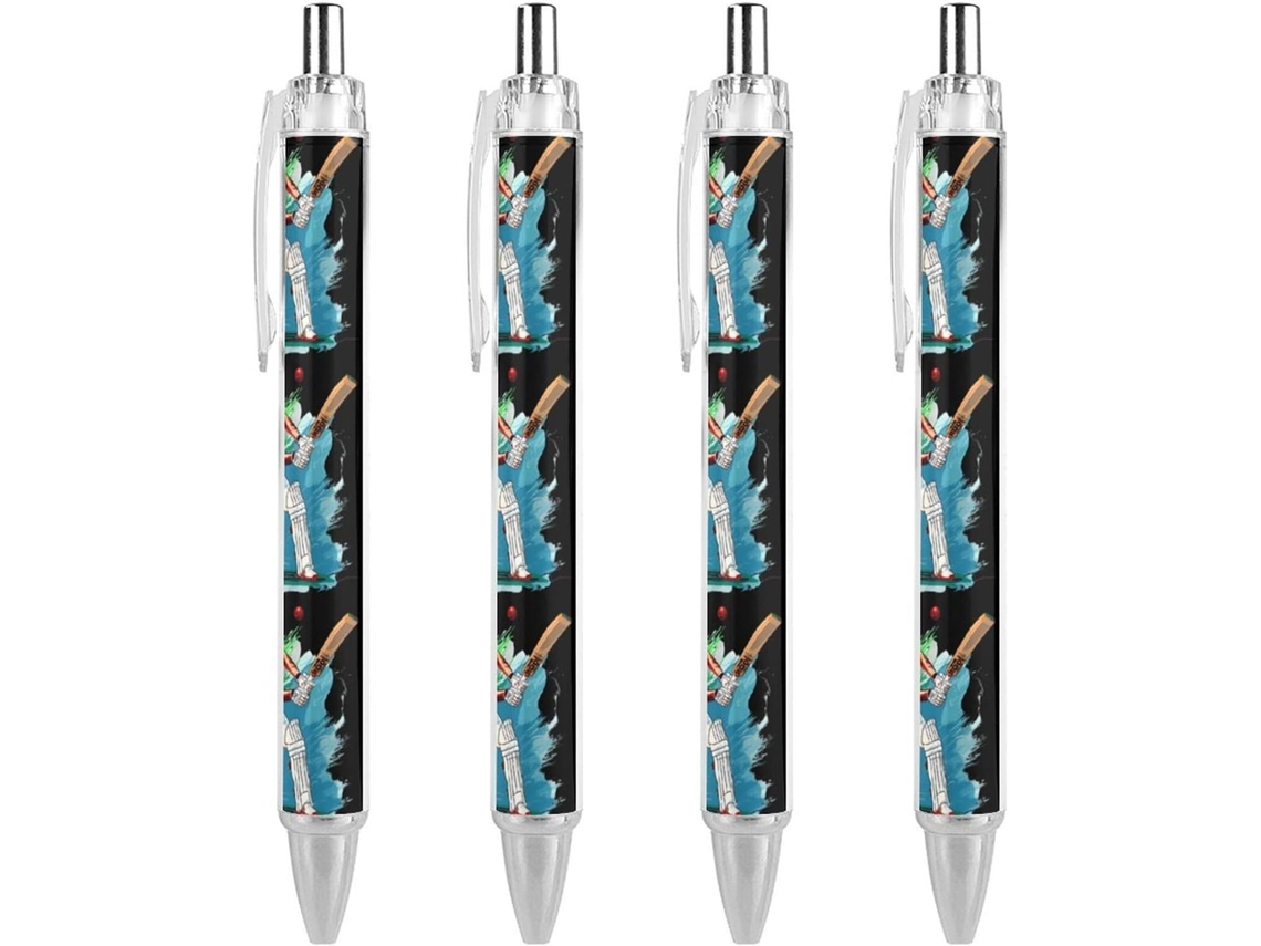 Caneta Esferográfica Cricket, Retrátil, Em Gel, Escrita Suave Para