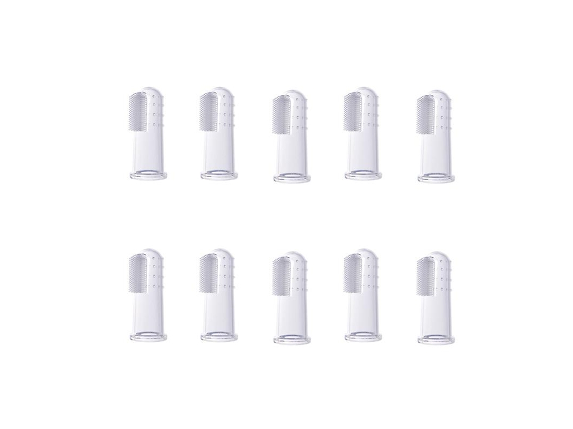 10Pcs Escova de Dentes de Bebê ALLINLESS