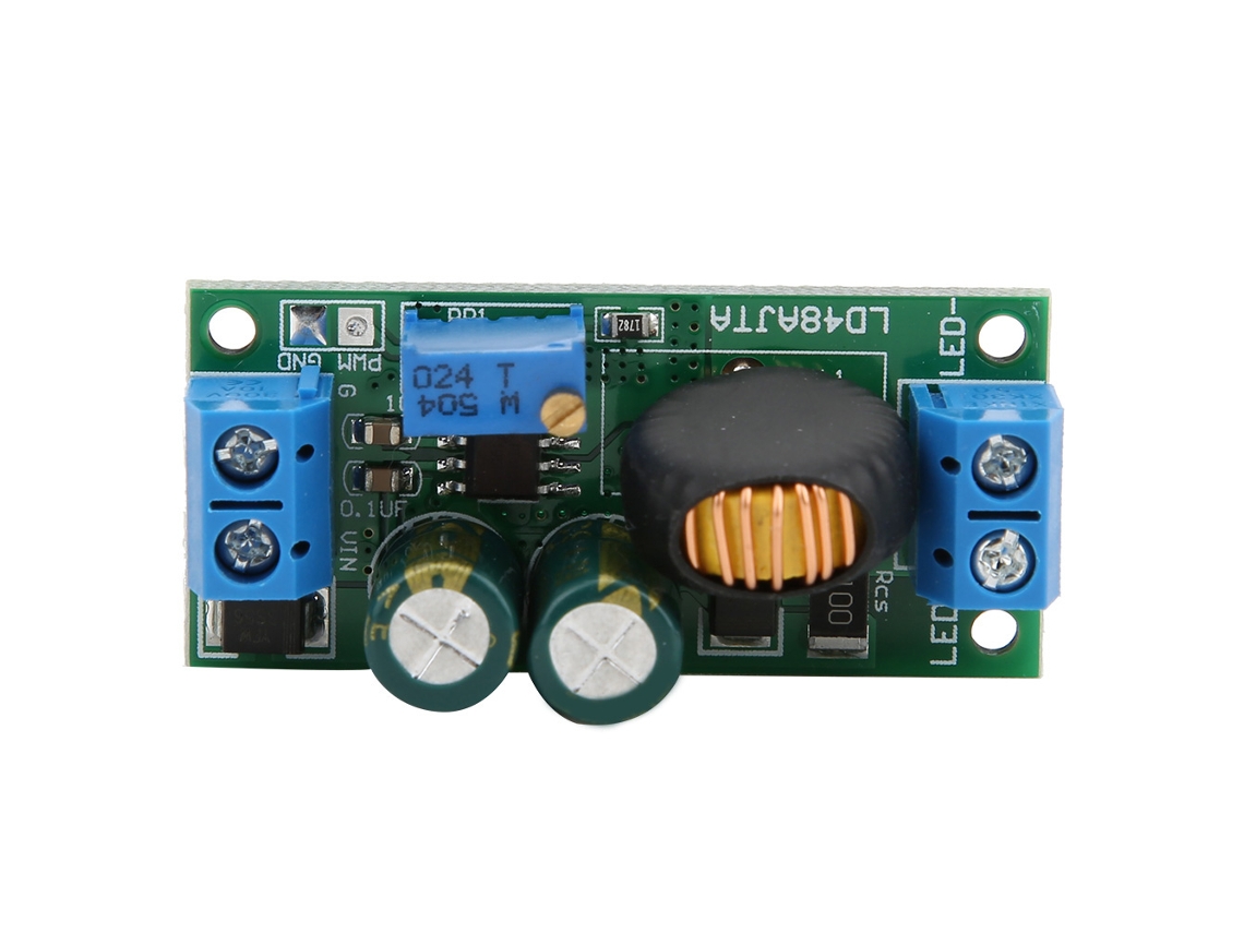 Módulo Controlador LED LD48AJTA 72W DC 6-50V 1.3A Regulador PWM S/MARCA