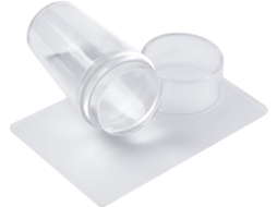 Ferramenta De Ponta Francesa Em Silicone Transparente Para Impressão Decorativa.