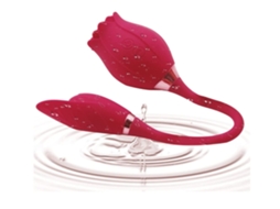 Ushion Vibrador Massageador 10 Tipos De Efeitos De Massagem 100 Impermeável Brinquedos Sexuais Presentes Para Mulheres Vermelho Ushion