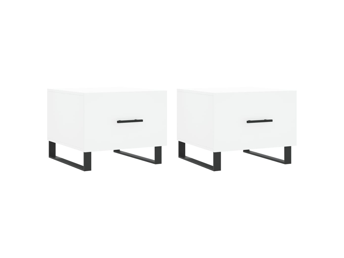 Coffee Table, Coffee Tables Vidaxl Branco Madeira Processada (n/a)