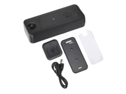 2026 timbre de Porta Inteligente com Câmera Hd, Wifi e Controle Remoto, Visual Sem Fio