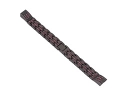 Cinto Substituto Fitbit Alta Aço Inoxidável Strass Prata Branco