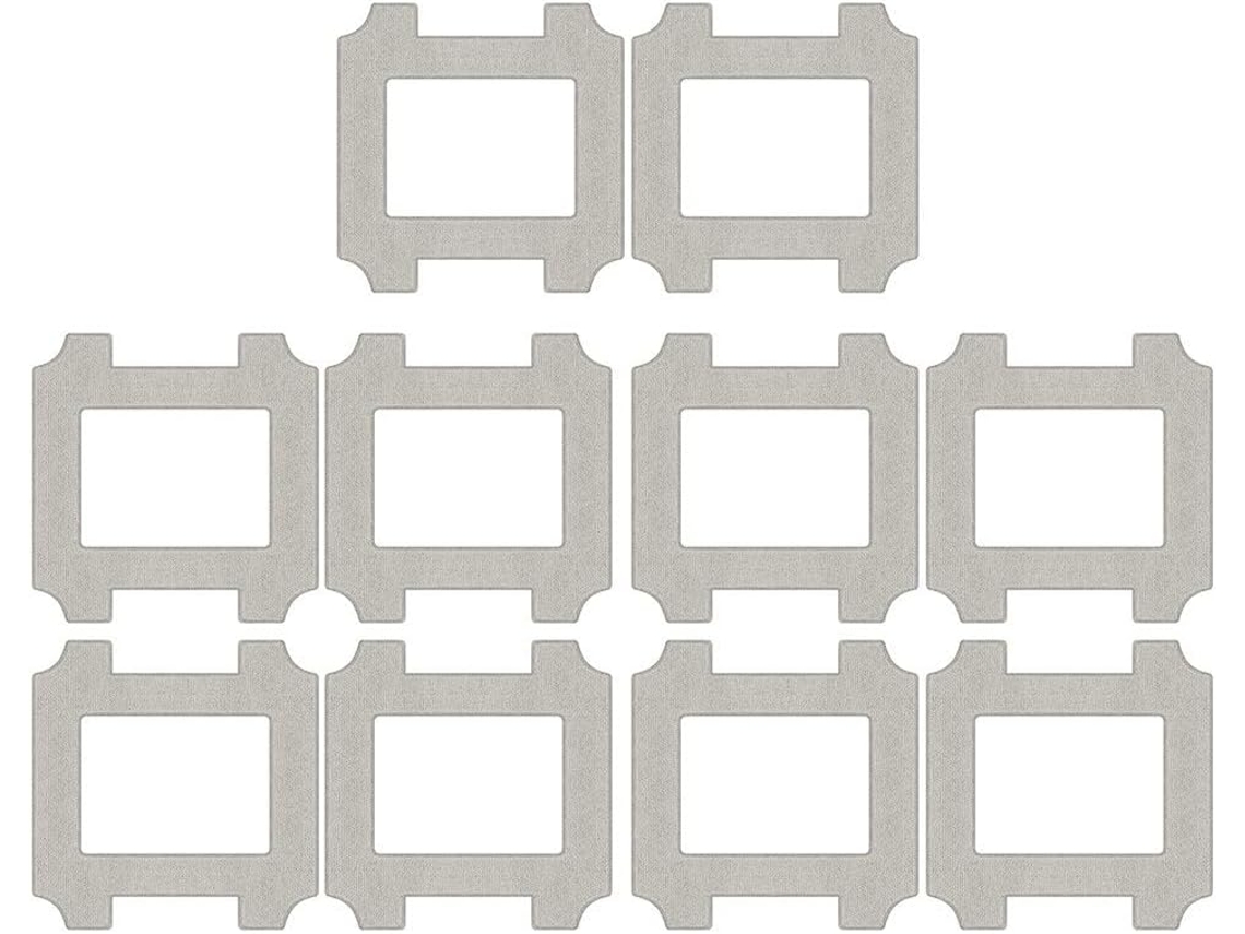 Panni Di Ricambio Compatibili Per Ecovacs Deebot W2s, In Microfibra