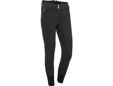 Calças de Equitação de Cintura Alta Full Grip para Mulher EQUIPAGE Andalouse