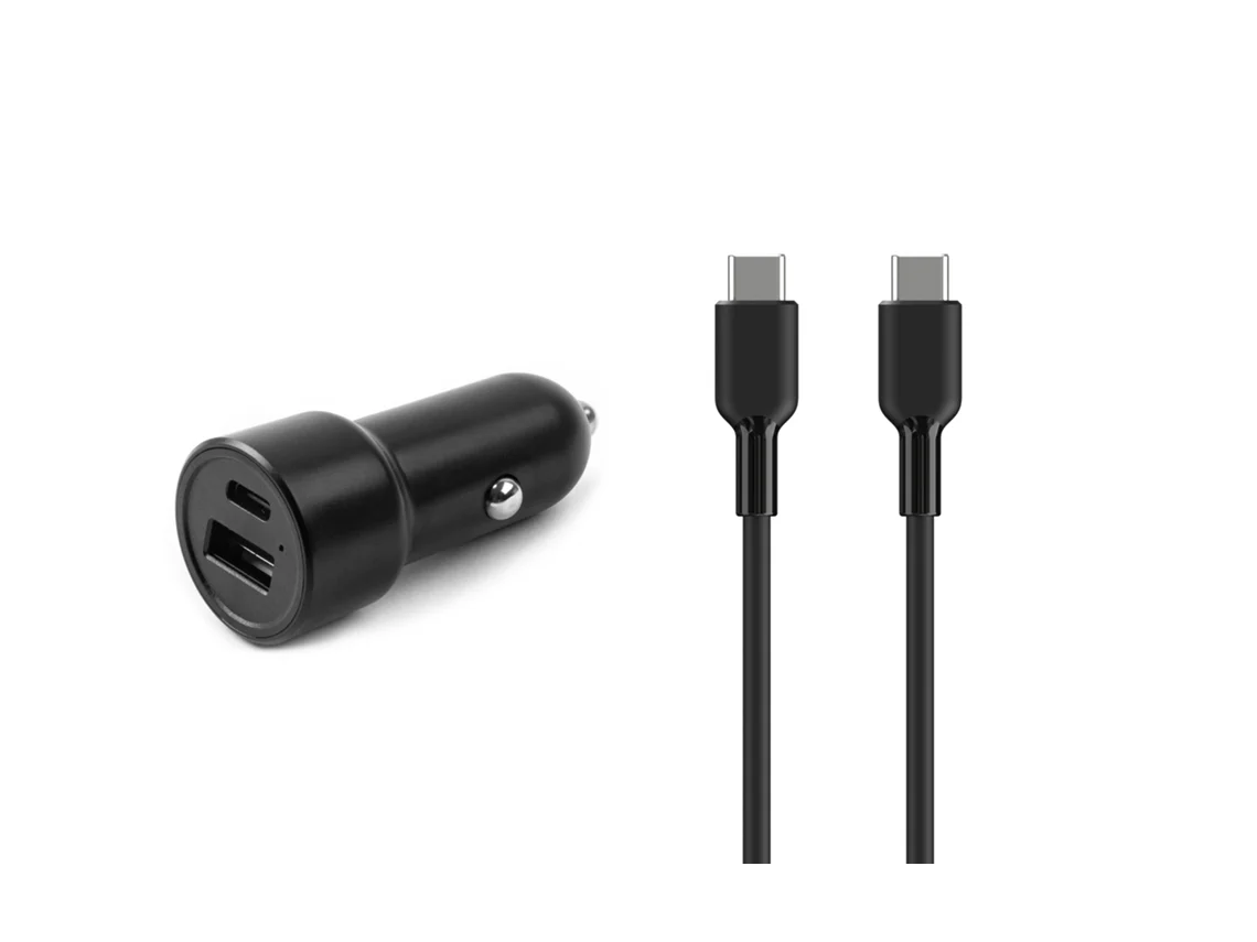 Kit GOODIS Carregador Auto + Cabo Usb-C  (Outlet Caixa Aberta )