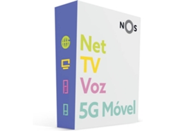 NOS 4 UMA 4K (180 Canais - 1000 Mbps - 2 cartões Dados ilimitados)