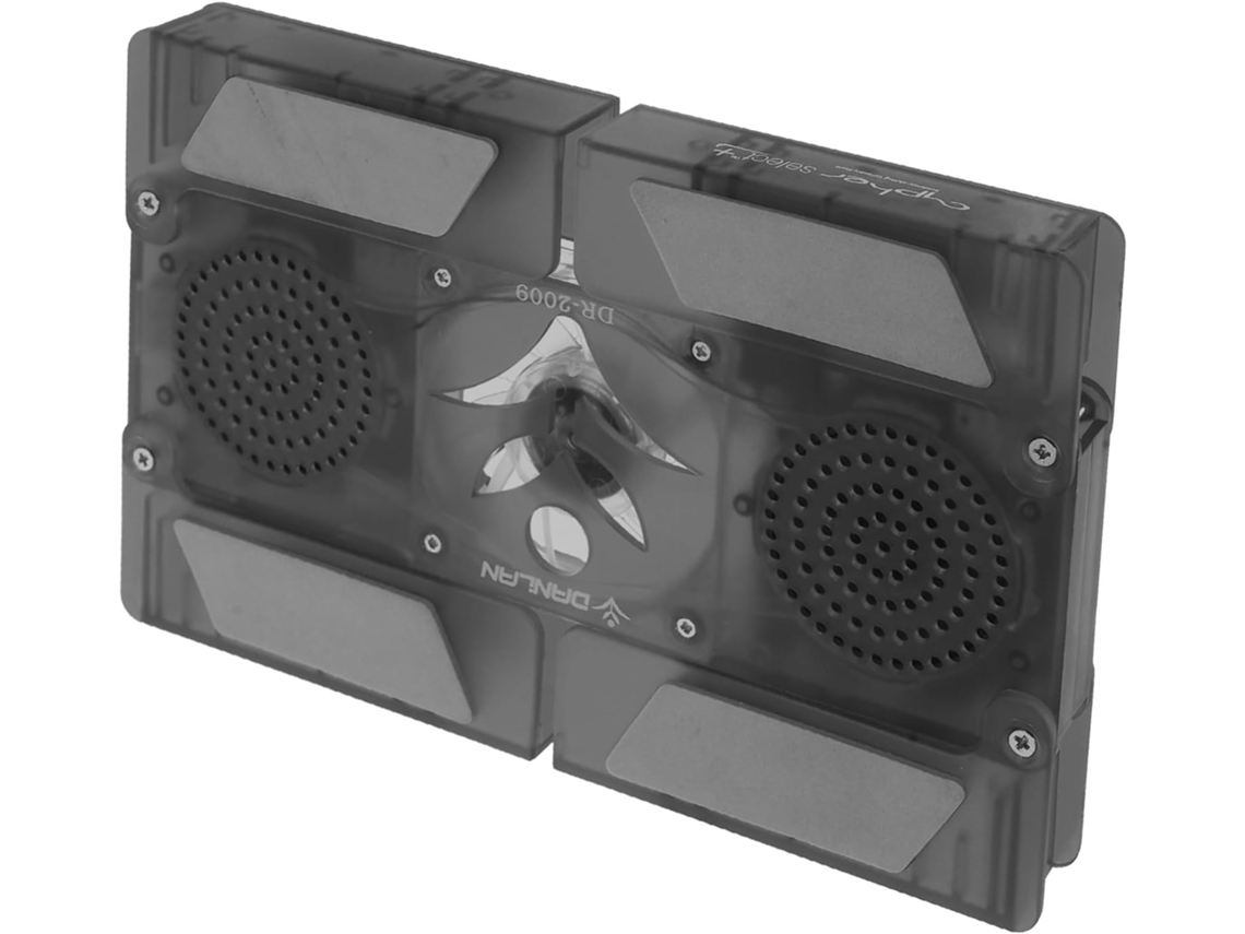 Mini Ventilador De Resfriamento Portátil Dobrável Para Laptop, Lâmpada Led, Suporte Para Laptop, Placa De Resfriamento Compacta Slowmoose