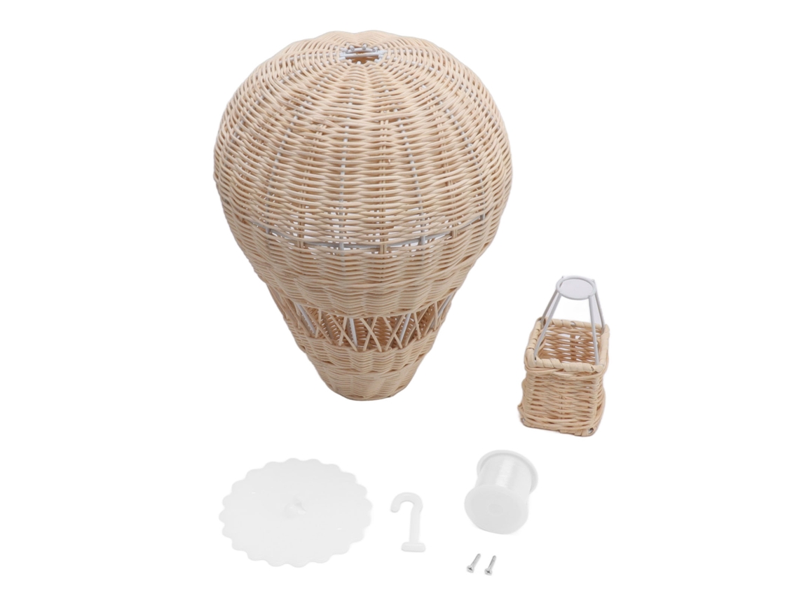 Balão De Ar Quente Em Rattan Para Decoração Infantil