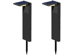 Iluminação Decorativa LUMI JARDIN (Preto - Plástico - 16x9x41 cm)