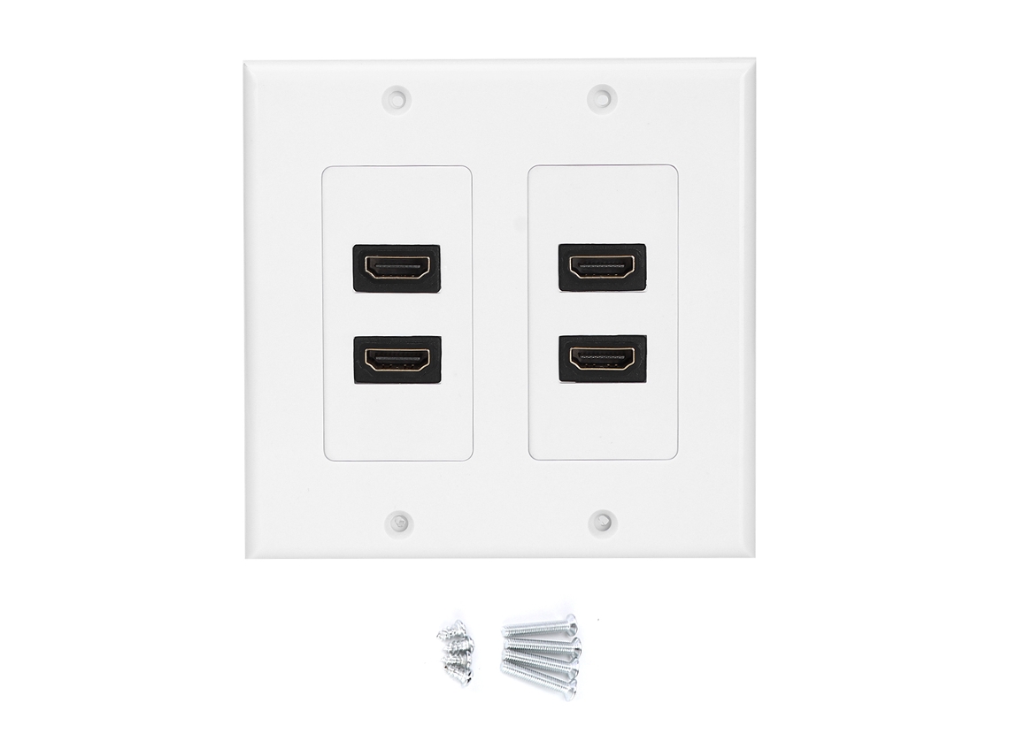 Laxiscreed Painel Informativo Com 4 Hdmi De Estilo Americano Para Configuração De Múltiplas Interfaces