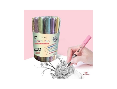 Livro Bote 30 Lápices Infinitos Gradient Pastel Colores Surtidos De Desconocido (espanhol)