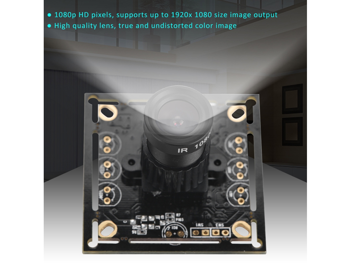 Laxiscreed Câmera Usb Full Hd 1080p Com Cmos Ov2710 E Suporte Mjpeg Para Transmissões Ao Vivo