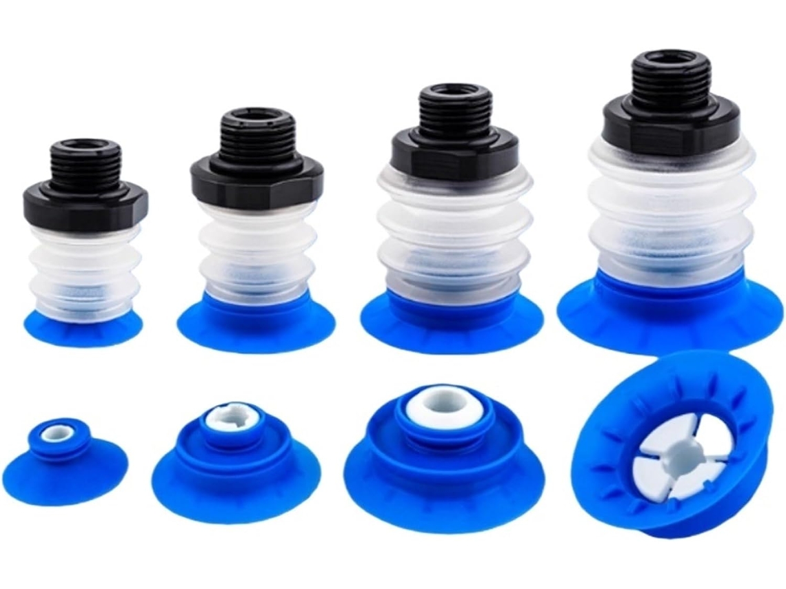 Ventosa A Vácuo Para Sacos Macios Bgi25 34 41 48 B3 G3 8ag Com Garra Pneumática Industrial Abertura De Azul