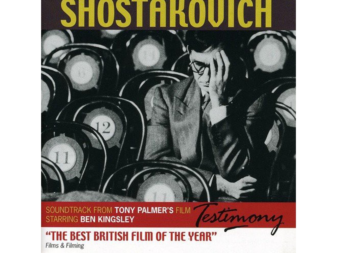 CD Shostakovich - Soundtrack From Tony Palmer's Film Testimony