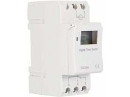 Temporizador Digital Programável com Interruptor Eletrônico e Visor Lcd Thc 30a 110v AQUAFORGE