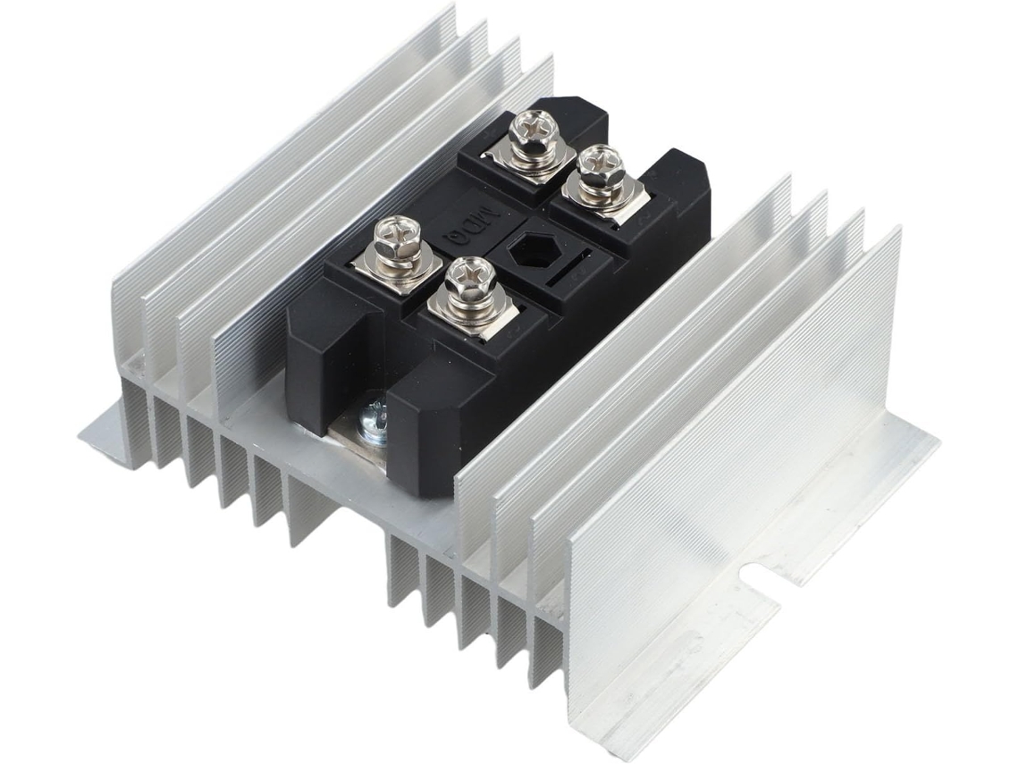 Ponte Retificadora De 100a 1600v Com Dissipador Calor Eficiente Para