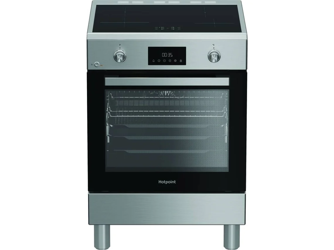 Fogão HOTPOINT H6I8LMSAX (Outlet Grade A - 78 L - Indução - 60 cm - Inox)