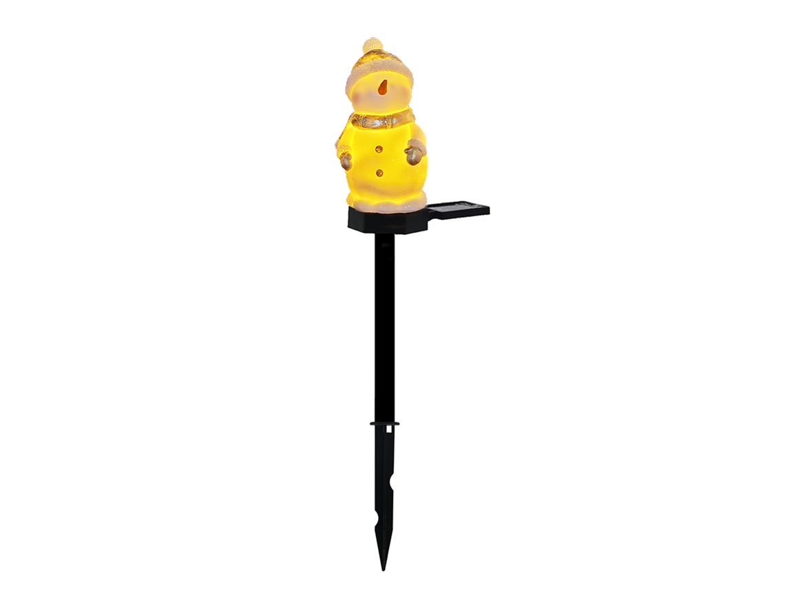 Laxiscreed Boneco De Neve Solar Para Jardim À Prova De Água Em Resin, 1.2v, 0.6w