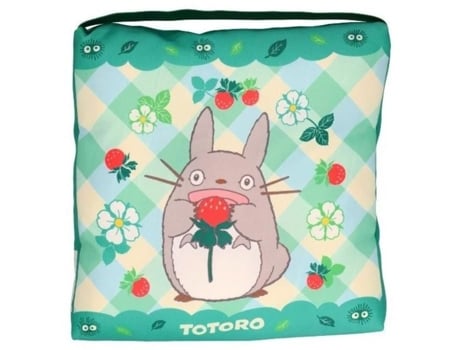 Coussin Totoro Do Meu Vizinho Totoro Morangos 30 X 30 X 5 Cm